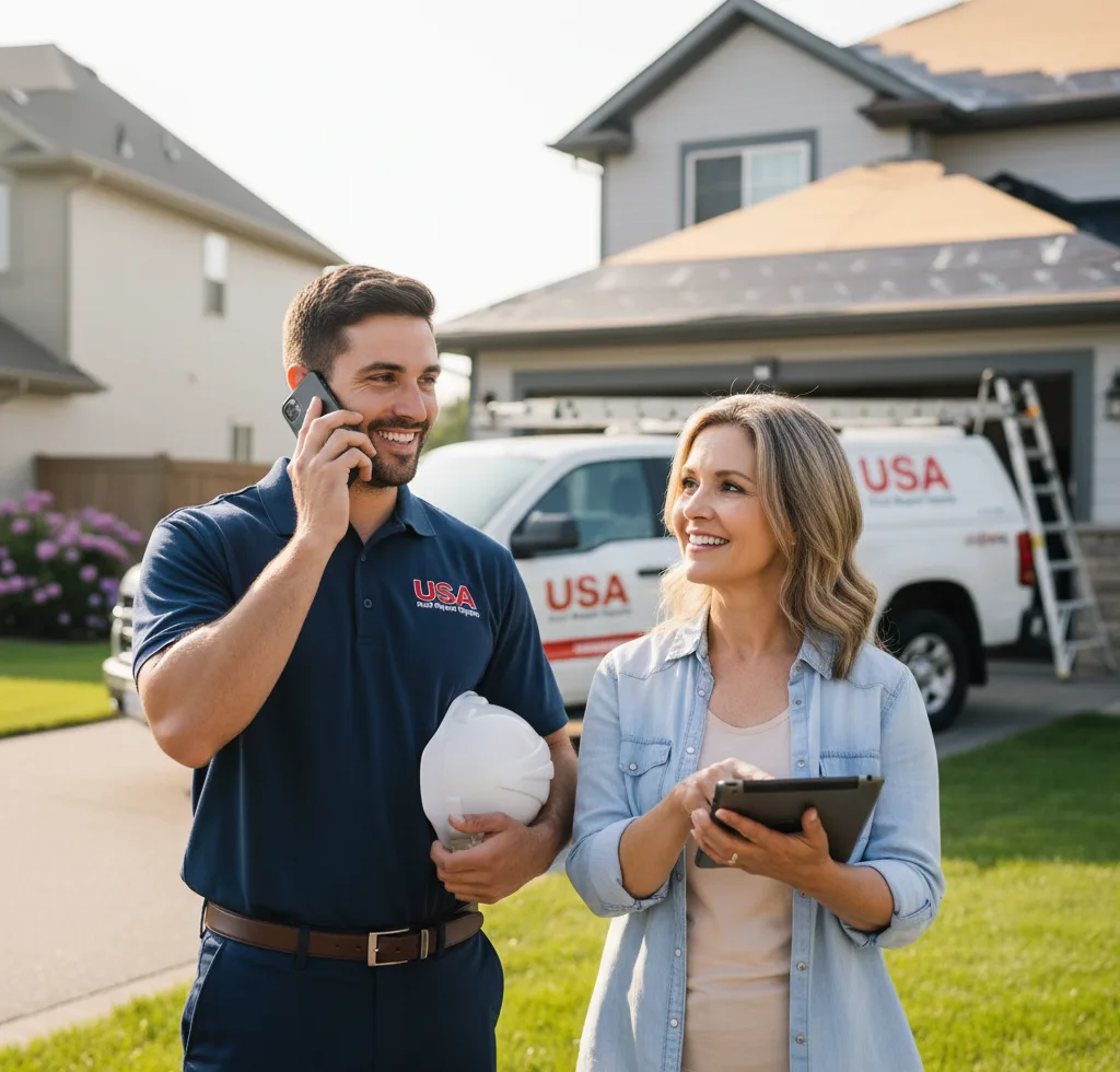 USA Roof Repair Experts customer support in Hawthorne